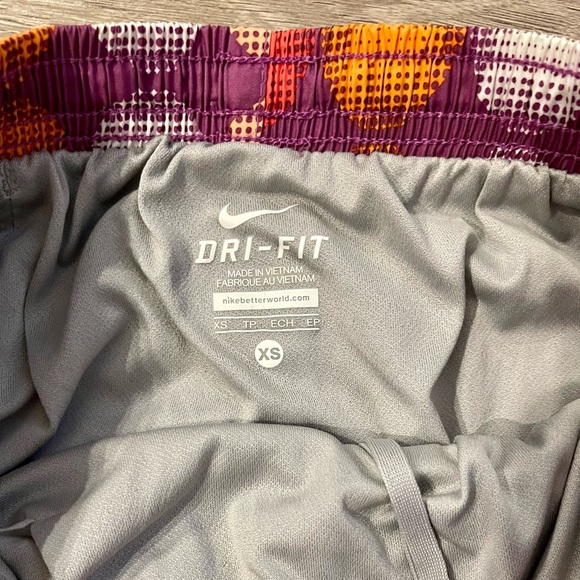 Polka Dot Nike Running Shorts - Picture 2 of 3